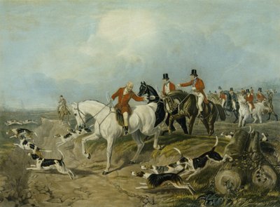 Der Fund, graviert von Huffman und Mackrill von John Frederick Herring Snr