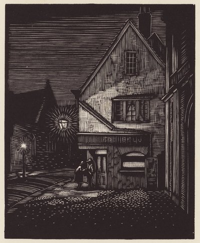 Cambridge: Peas Hill von John Frederick Greenwood