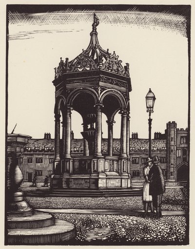Cambridge: Trinity Brunnen von John Frederick Greenwood