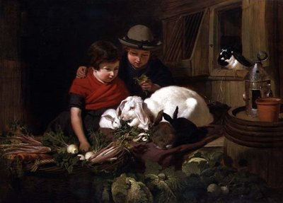 Kaninchenzüchter von John Frederick Herring Senior