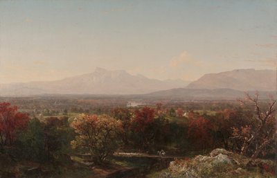Ein Oktobertag in den Weißen Bergen, 1854 von John Frederick Kensett