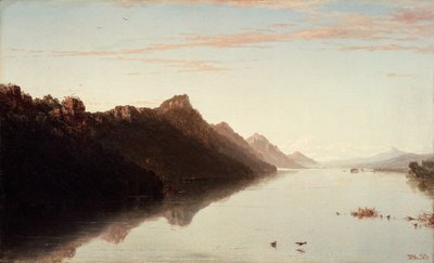 Blick auf den oberen Mississippi von John Frederick Kensett