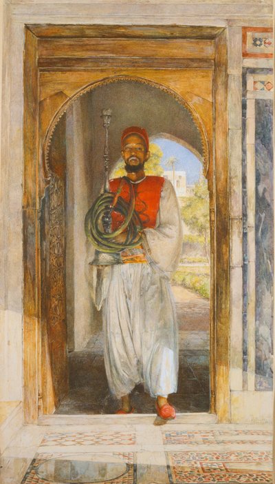 Der Pfeifenträger, 1859 von John Frederick Lewis
