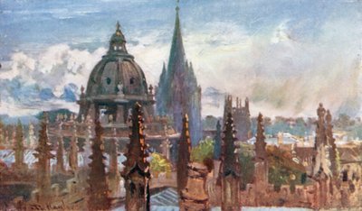 Oxford, vom Sheldonian Theatre aus von John Fulleylove