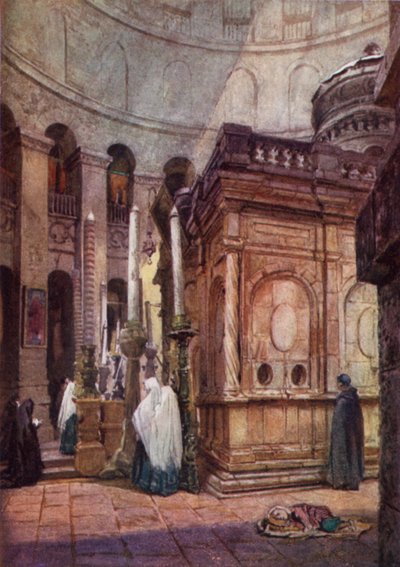 Die Rotunde und Kapelle des Heiligen Grabes von John Fulleylove