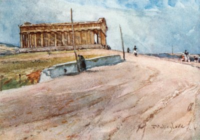 Der Tempel des Theseus von Nordwesten von John Fulleylove