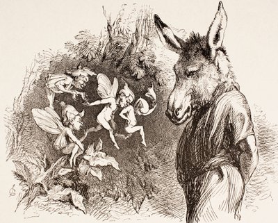 Illustration für Ein Sommernachtstraum, aus 