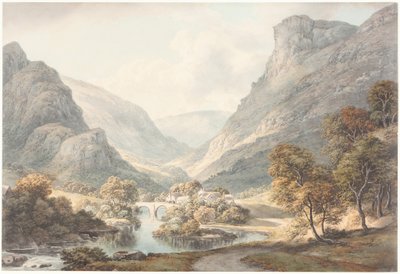 Ansicht von Dovedale von John Glover