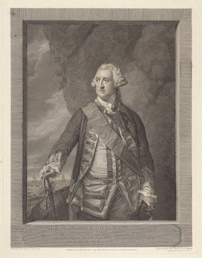 Der Rechte Ehrenwerte Edward Lord Hawke (1705-1781) von John Hall