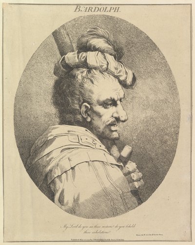 Bardolph, Zwölf Charaktere aus Shakespeare von John Hamilton Mortimer