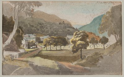 Felder außerhalb von Brathay, 1812 von John Harden