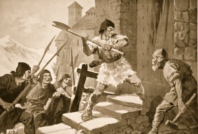 Aufstand der Menschen von Appenzell und St. Gallen von John Harris Valda