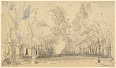 Allee von Bäumen von John Hayter