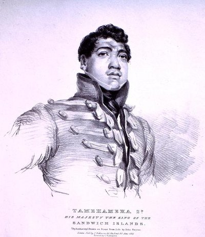 Tamehameha II: Seine Majestät der König der Sandwichinseln von John Hayter