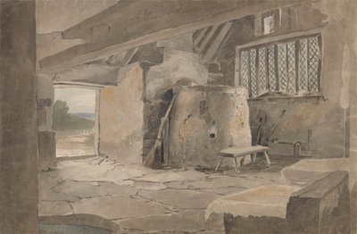 Studie eines Hütteninnenraums von John Henry Mole