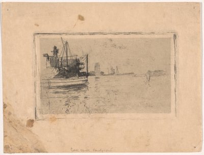 Kohledock, Bridgeport von John Henry Twachtman