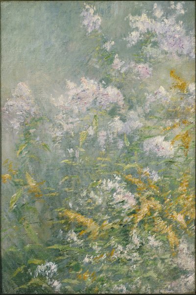 Wiesenblumen (Goldrute und Wildaster), ca. 1892 von John Henry Twachtman