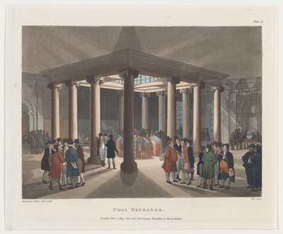 Kohlenbörse, 1. Mai 1808 von John Hill