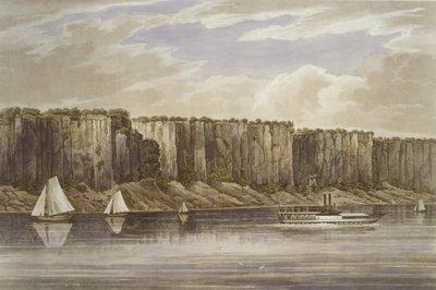 Palisades Nr. 19, Hudson River Portfolio, 1823-24 von John Hill