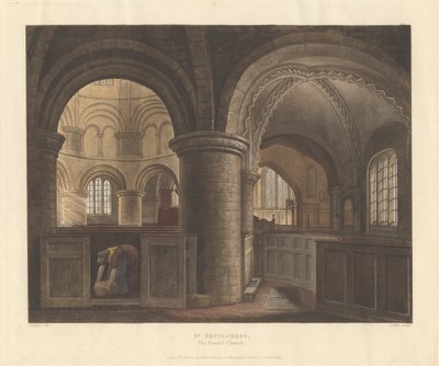 St. Sepulchres, Die Rundkirche von John Hill