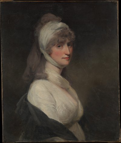 Mrs. Thomas Pechell (Charlotte Clavering, gestorben 1841) von John Hoppner