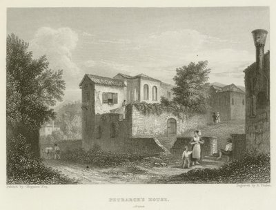 Petrarcas Haus, Arqua von John Hoppner