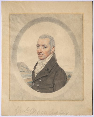Porträt von General Keith MacAlister, ca. 1800-1810 von John I. smart