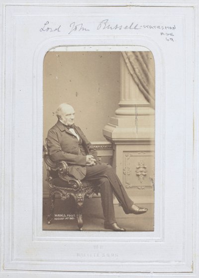 Lord John Russell von John Jabez Edwin Mayall