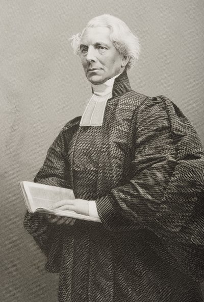 Hugh McNeile (1795-1879) graviert von D.J. Pound nach einem Foto, aus 