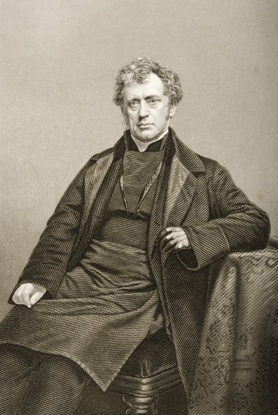 James Prince Lee (1804-69) graviert von D.J. Pound nach einem Foto, aus 