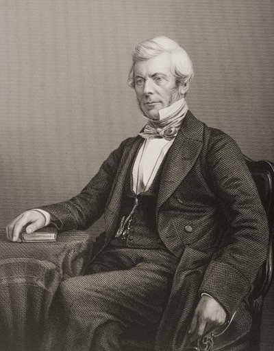 William Chambers (1800-83) graviert von D.J. Pound nach einem Foto, aus 
