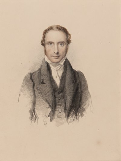 Porträt von Samuel Prout, ca. 1820 von John Jackson