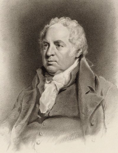 Porträt des Geigers und Komponisten William Shield 1748-1829 von John Jackson