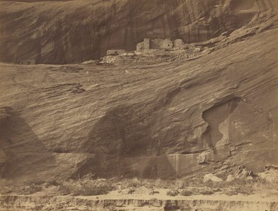 Ruinen der Klippenwohnungen, Canyon de Chelly, 1889 von John K. Hillers