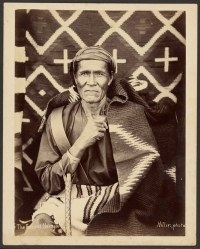 Der alte Navajo von John K. Hillers