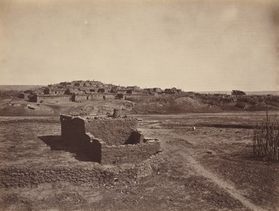 Zuni Pueblo, 1879 (Foto) von John K. Hillers