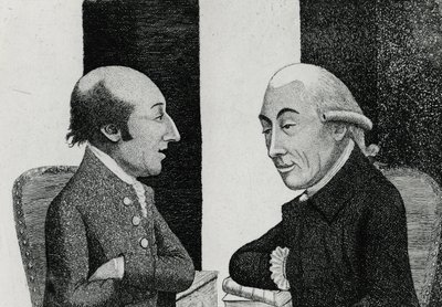 Philosophen, 1787 von John Kay