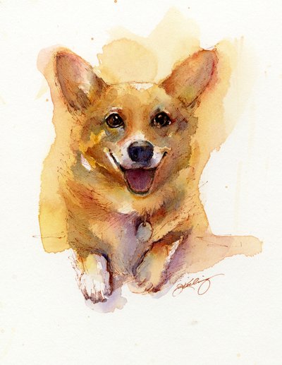 Ellie Porträt von John Keeling