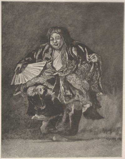Noh-Tänzer, ca. 1886 von John La Farge