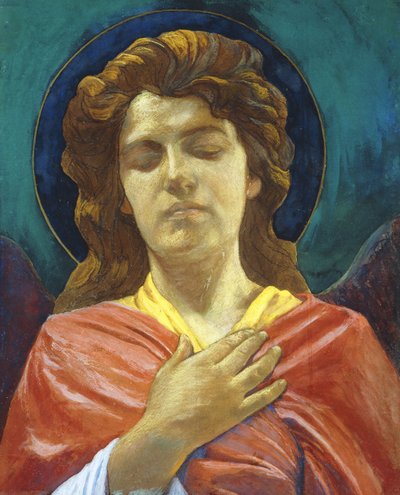 Kopf eines Engels von John La Farge or Lafarge