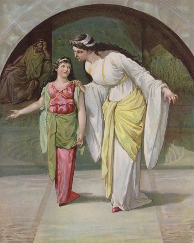 Die gefangene Magd und Naemans Frau von John Lawson