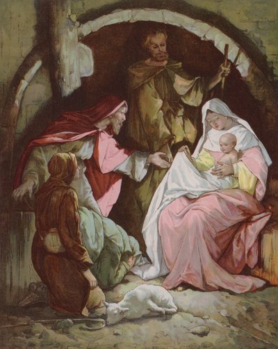 Die Weisen finden das Jesuskind von John Lawson