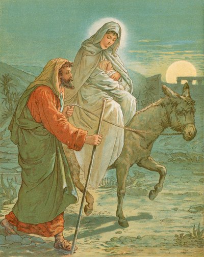 Die Flucht nach Ägypten von John Lawson