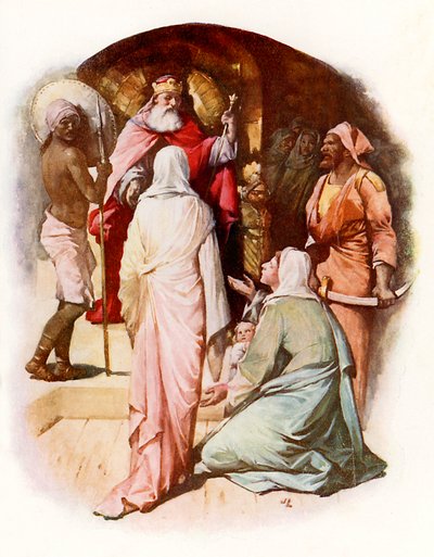 Das Urteil Salomos von John Lawson
