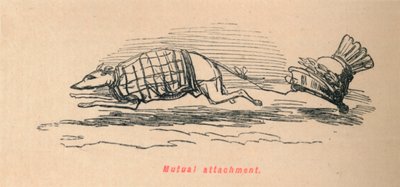 Gegenseitige Zuneigung, 1852 von John Leech