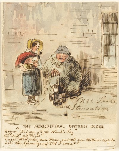 Die landwirtschaftliche Notlage von John Leech