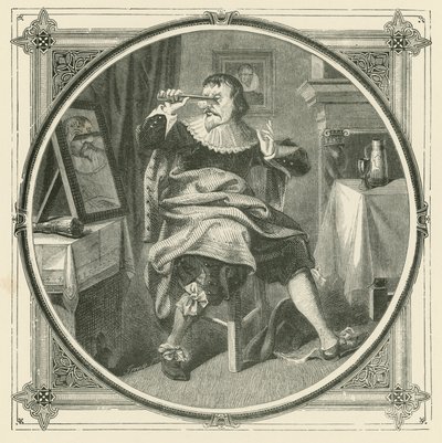 Wer sich die Nase abschneidet, schadet seinem eigenen Gesicht (Stich) von John Leighton
