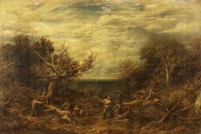 Die Holzfäller von John Linnell