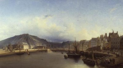 Die Brücke von Cherbourg von John Louis Petit