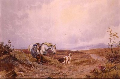 Rast nach der Jagd von John Maclaren Barclay